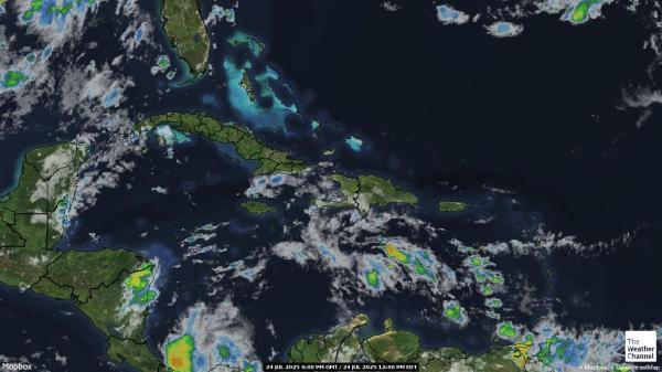 Haiti Meteo nuvola mappa 