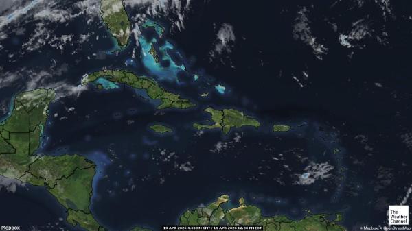 Haiti Ilm pilv kaart 