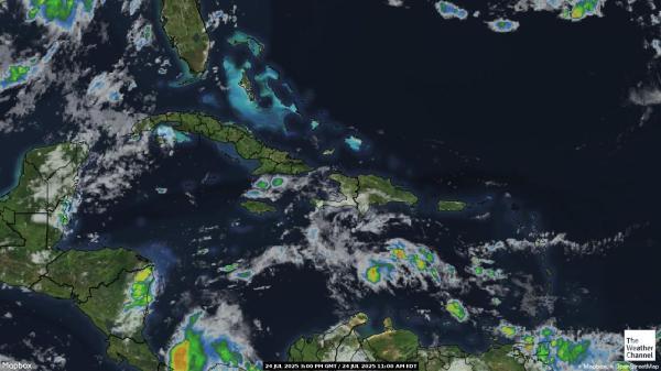 Haiti Weather Cloud Map 