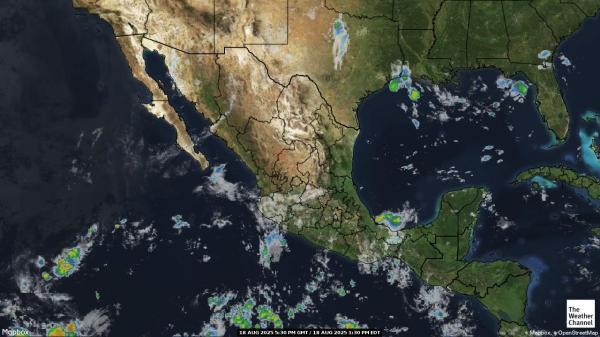 Honduras Weather Cloud Map 