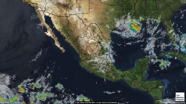 Hondures Previsió meteorològica, mapa meteorològic per satèl·lit 