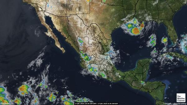 Honduras Vejret sky kort 