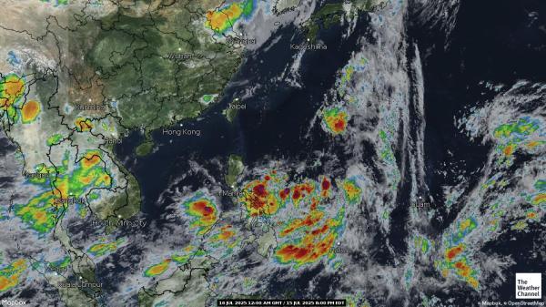 Hong Kong Peta Cuaca awan 