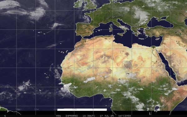 Iran Mapa del tiempo pronóstico nube 