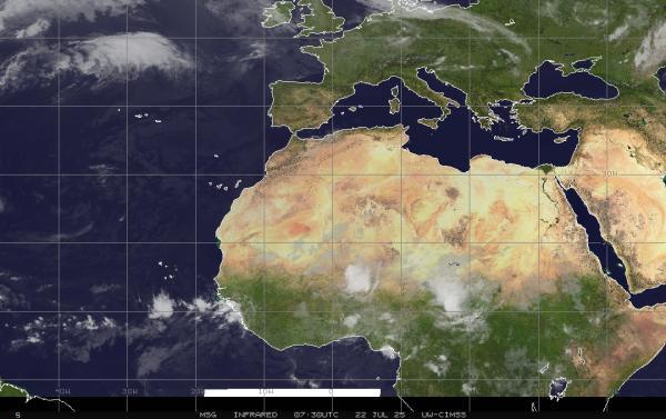 イラン 天気クラウドマップ 