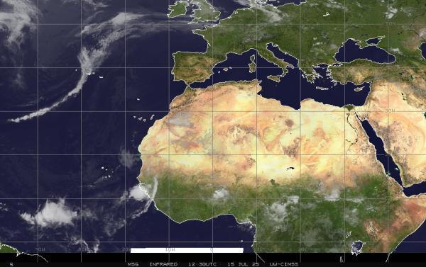 Irak Mapa del tiempo pronóstico nube 