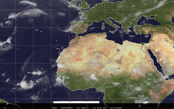 Irak Météo nuage carte 