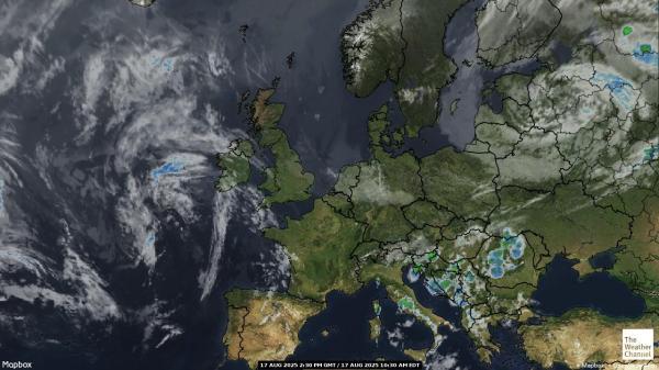 Italy Weather Cloud Map 