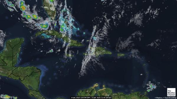 Jamaica Ilm pilv kaart 