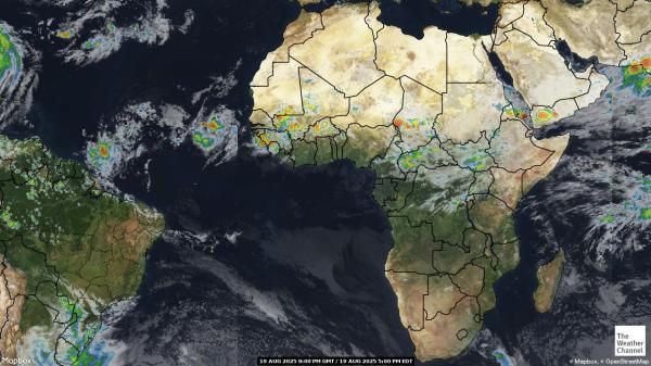 Kenya Weather Cloud Map 
