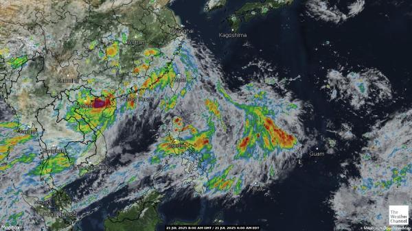 基里巴斯 天氣雲圖 