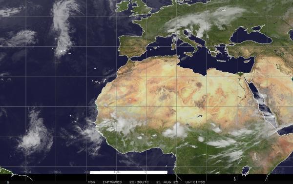 Kuwait Vejret sky kort 