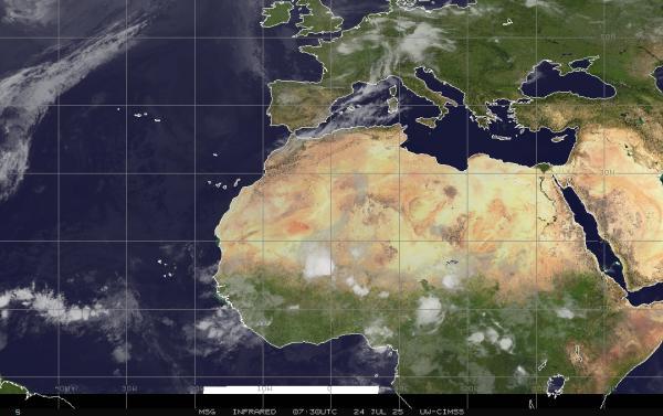 Kuwait Wetter Wolke Karte 