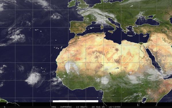Kuwait Wetter Wolke Karte 