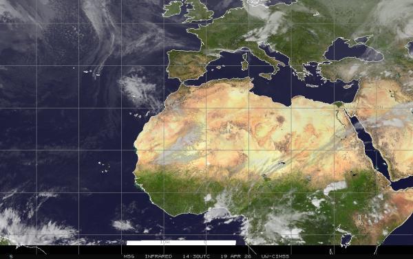 科威特 天气云图 