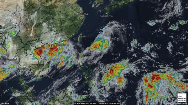 Kyrgyzstan Weather Cloud Map 