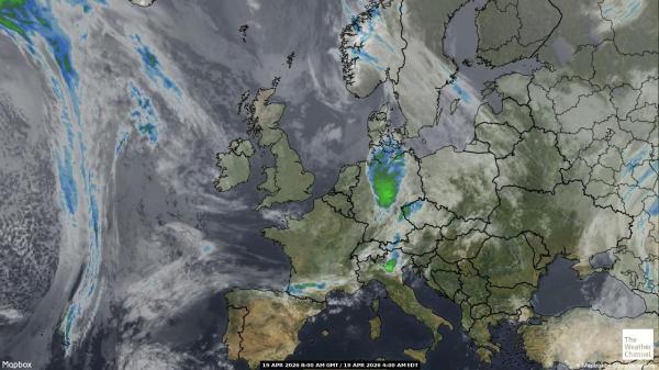 卢森堡 天气云图 