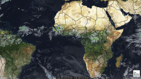 Madagascar Weather Cloud Map 
