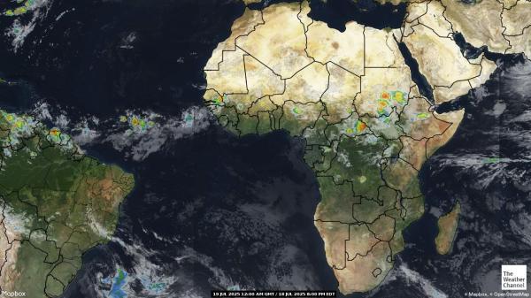 Malawi Weather Cloud Map 