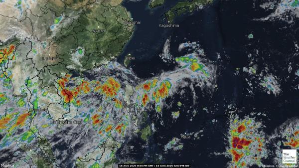 ประเทศมาเลเซีย Hava bulut haritası 