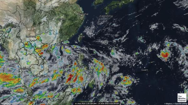 Maldives Weather Cloud Map 