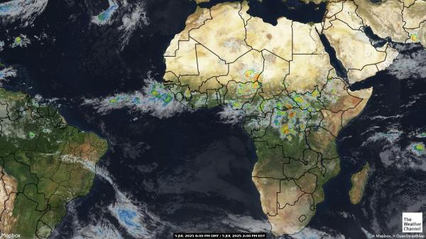 Mali Weather Cloud Map 