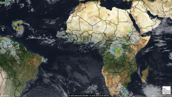 Mali Weather Cloud Map 