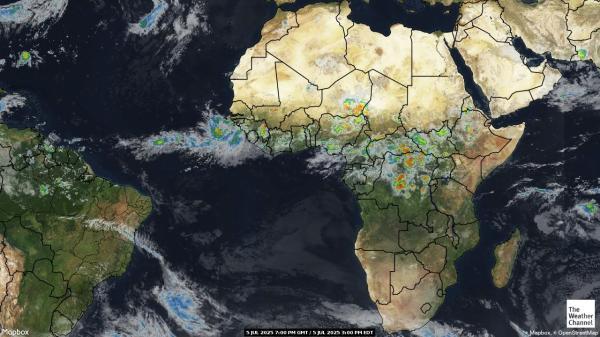 Maurice Météo nuage carte 