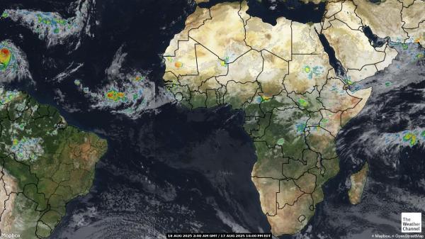 Maurice Météo nuage carte 