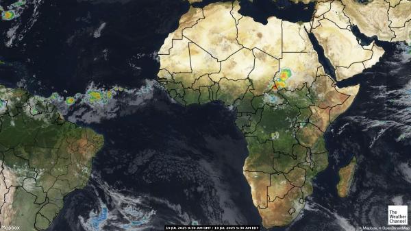 Mayotte Weather Cloud Map 