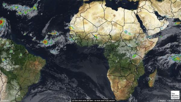 Mayotte Météo nuage carte 