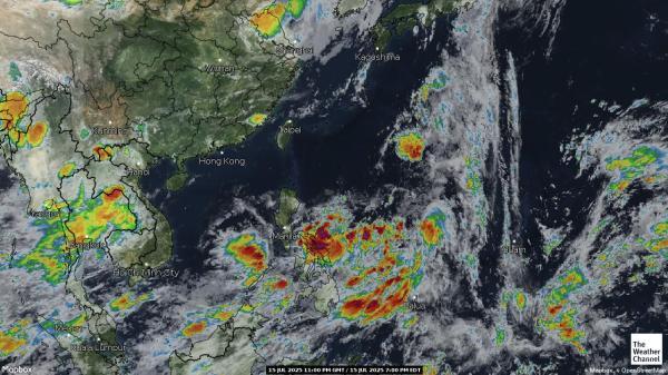 Micronesia Weather Cloud Map 