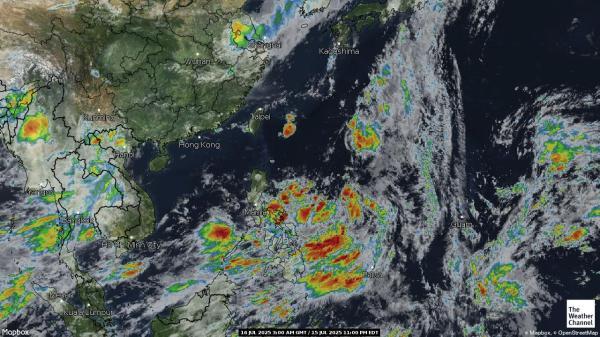 Micronesia Weather Cloud Map 