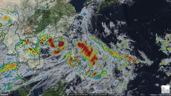 Micronesia Weather Cloud Map 