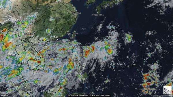 ไมโครนีเซีย Hava bulut haritası 