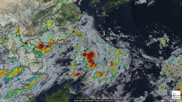 Micronesia Weather Cloud Map 