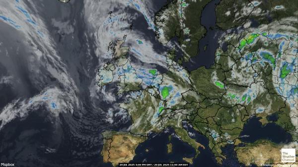 Moldova Weather Cloud Map 