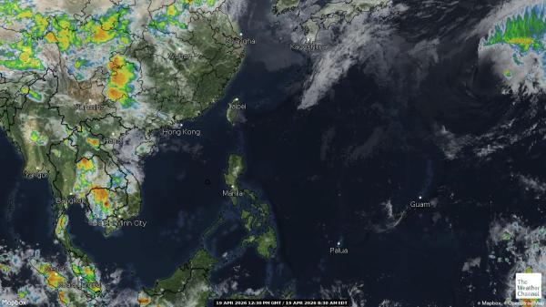 Mongoolia Ilm pilv kaart 