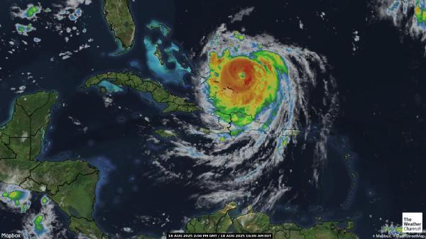 Montserrat Weather Cloud Map 