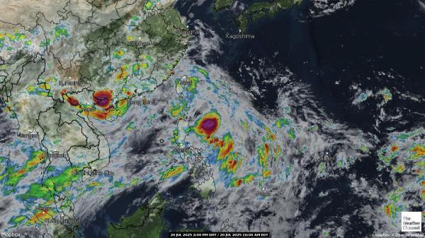 Nauru Weather Cloud Map 