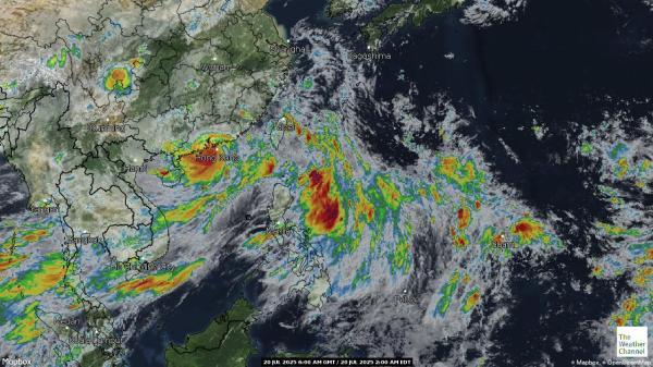 Nauru Weather Cloud Map 