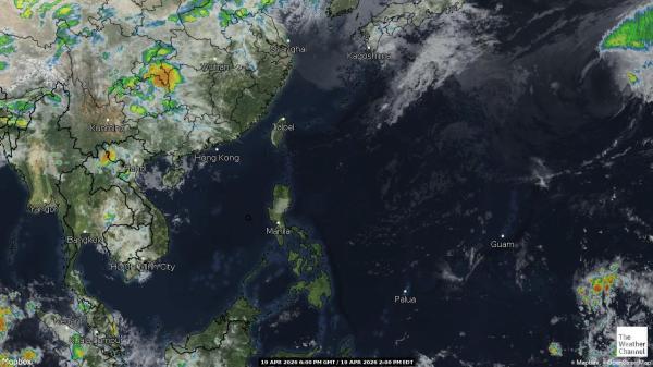 Nepal Wetter Wolke Karte 