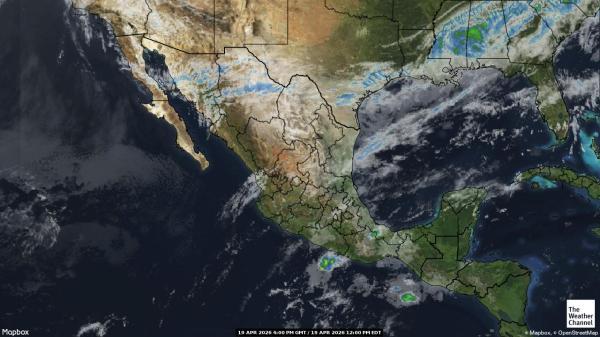 Nicaragua Wetter Wolke Karte 