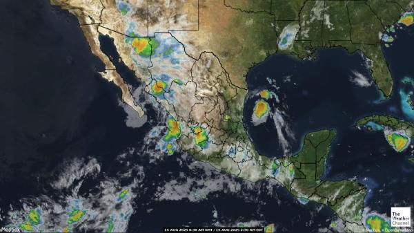 Nicaragua Weather Cloud Map 
