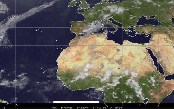 Oman Vremenska prognoza, Satelitska karta vremena 