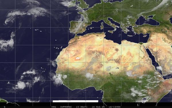 Palestinian Territory Weather Cloud Map 