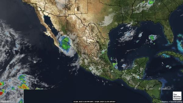 Panamà Previsió meteorològica, mapa meteorològic per satèl·lit 