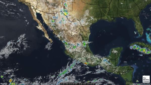 Panama Weather Cloud Map 