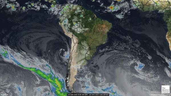 Peru Weather Cloud Map 