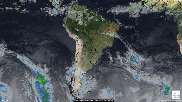 Peru Weather Cloud Map 